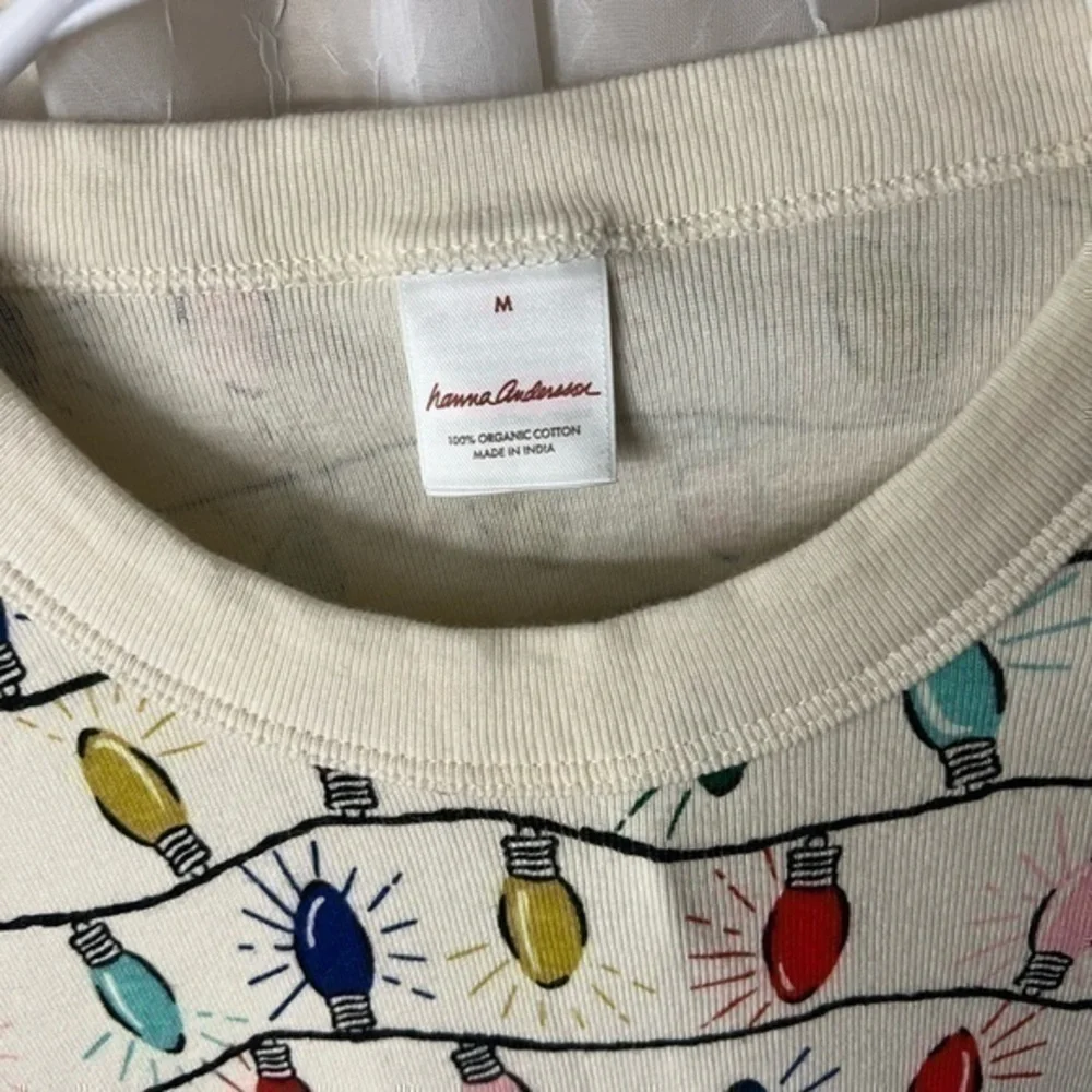 Hanna Andersson Mom & Dog Matching Christmas Pajama SET, size M